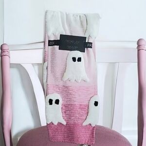 NEW Rachel Zoe Pink Ombre Ghost Throw/Blanket